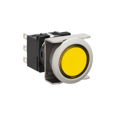 IDEC LB6MB-A1T1VLY LB SPDT 18 mm Flush I