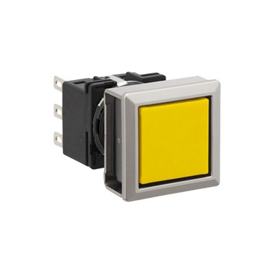 IDEC LB7MB-A1T1Y LB SPDT 18 mm Yellow Fl