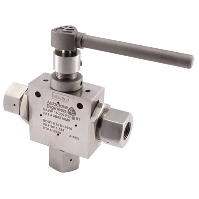 Parker 3BD6S15FC6 Manual 3 Way Valve