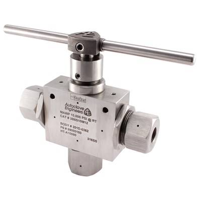 Parker 3B8S10M12 Manual 3 Way Valve