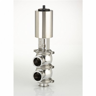 AIR ACTUATED DOUBLE CROSS SHUT OFF VALVE